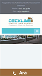 Mobile Screenshot of decklineistanbul.com